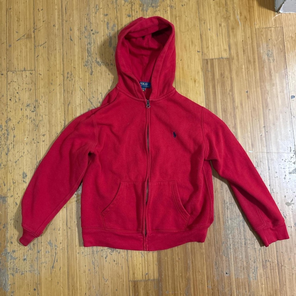 Polo by Ralph Lauren Red Hoodie